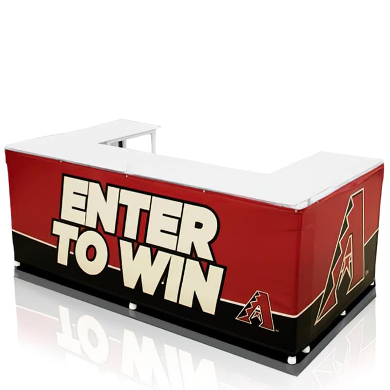 Portable Branded Outdoor Counter-8 Foot
