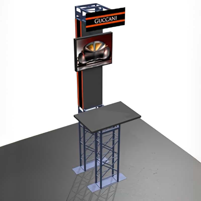 Single Sided Media Stand