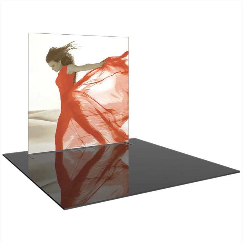 Formulate Master 8ft Straight Backwall Double Sided