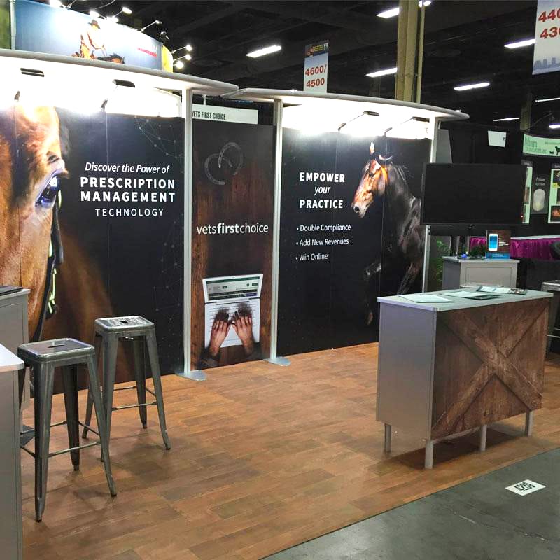 Trade show display product photo