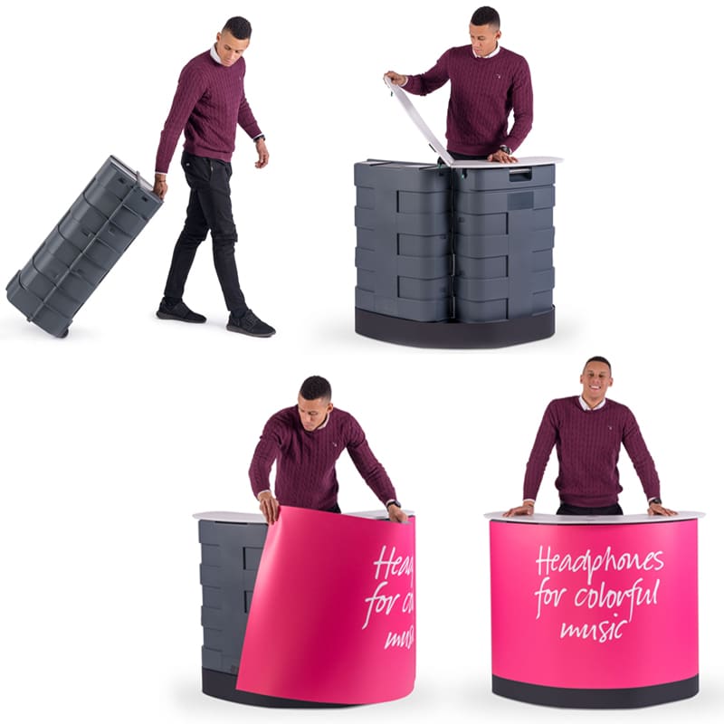 Trade show display product photo
