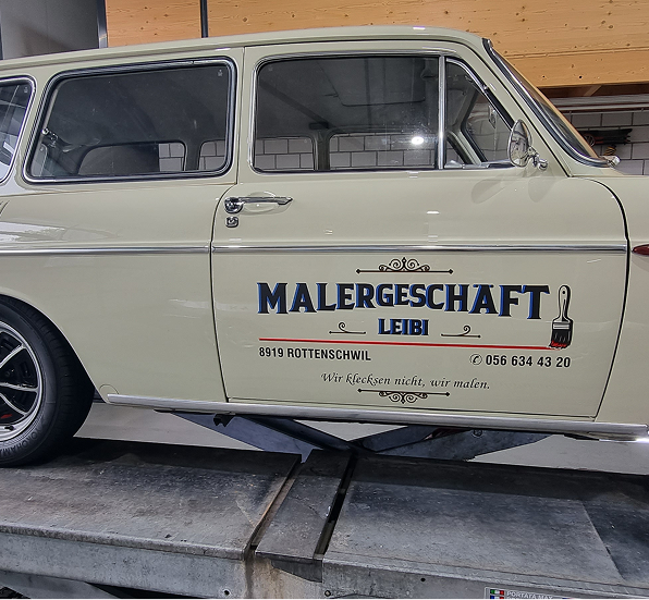 Fahrzeugbeschriftung