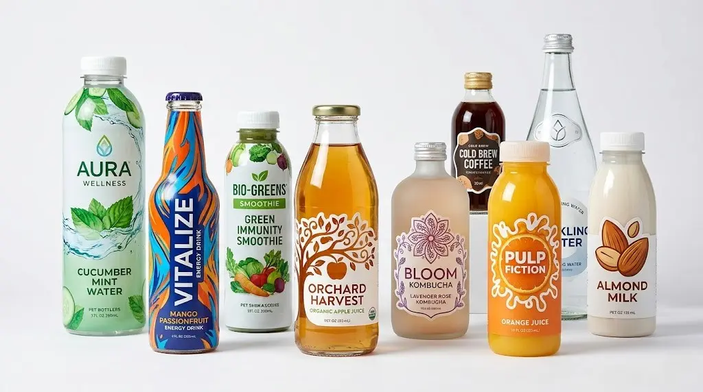 image of an inspiration board for logo design