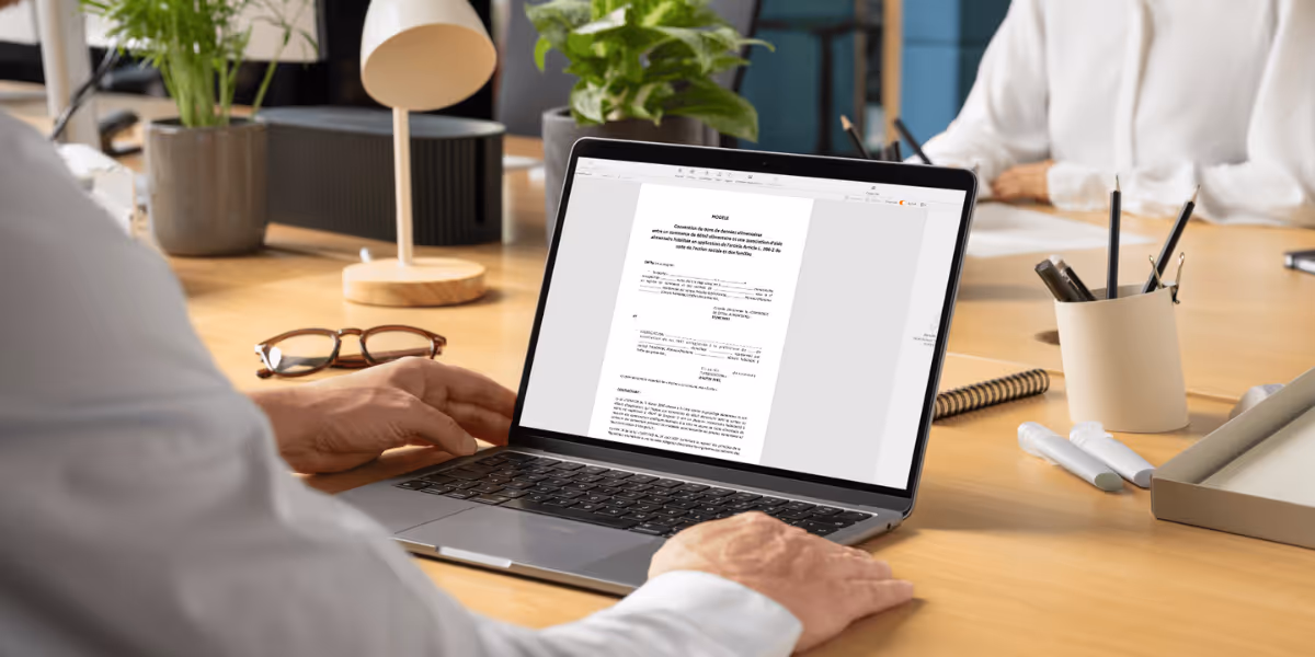 Convention de mécénat prête à être signée