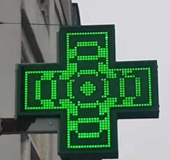 Croix verte de pharmacie