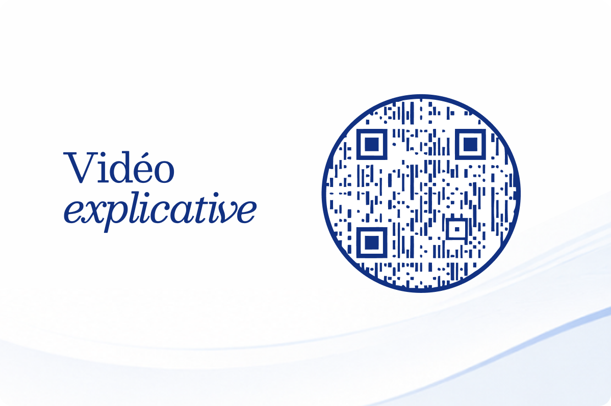 QR code menant à une vidéo explicative sur le calcul rénal
