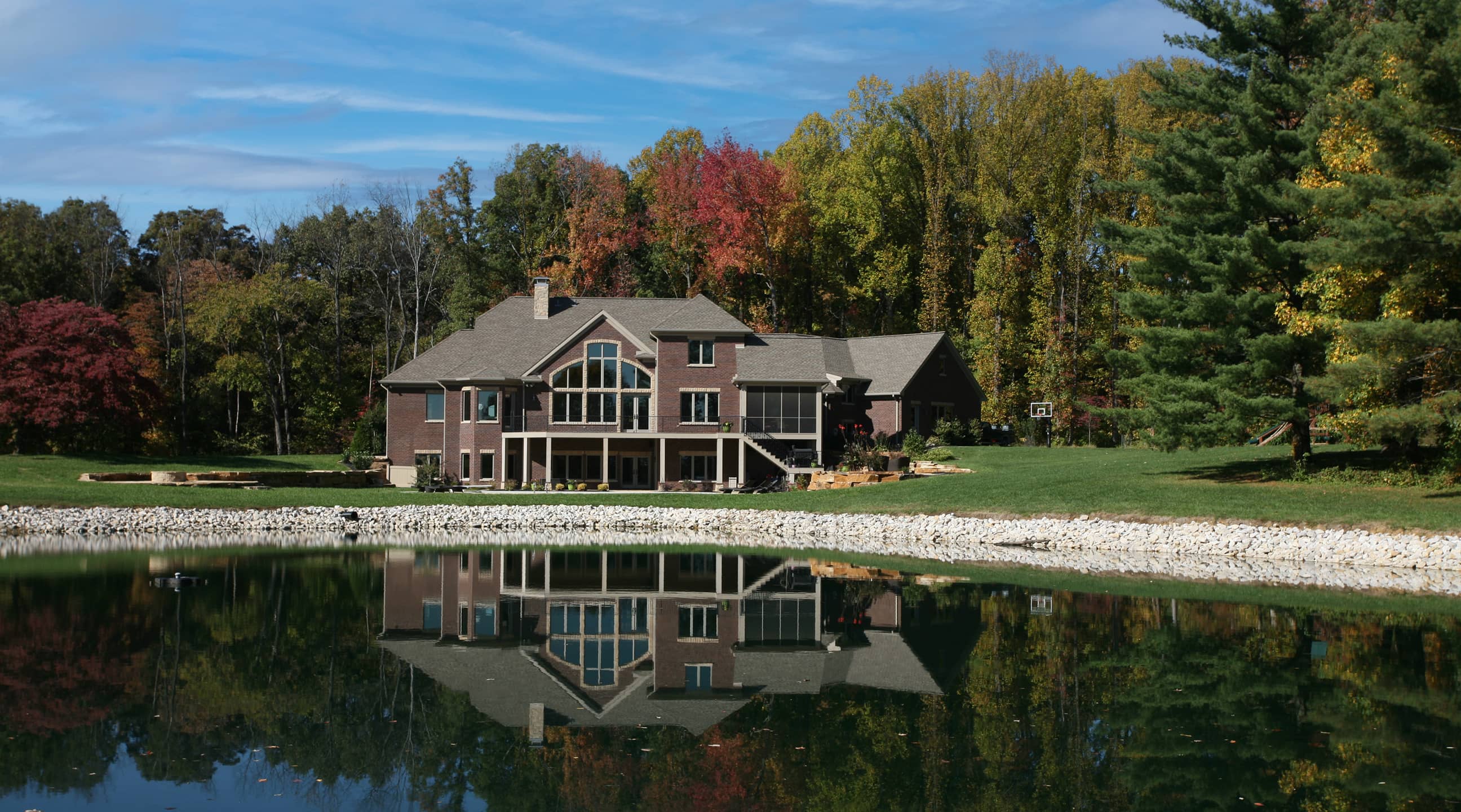 French Revival style house.