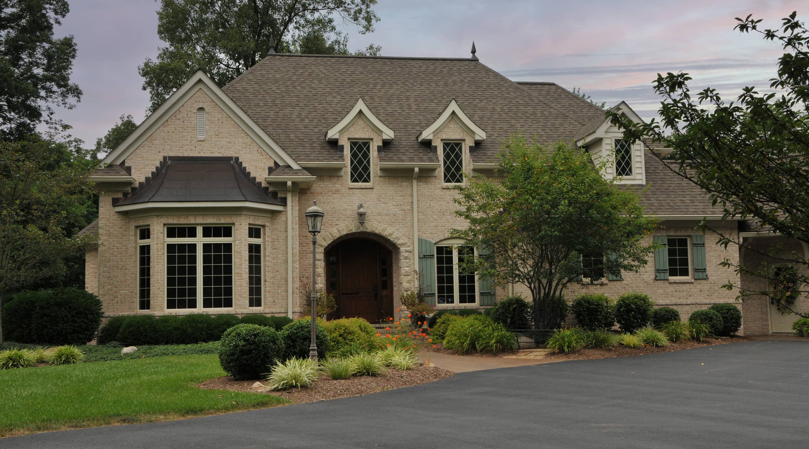 French Eclectic style house.