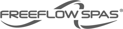 Logo der Hot Spring® FreeFlow® Whirlpool-Kollektion