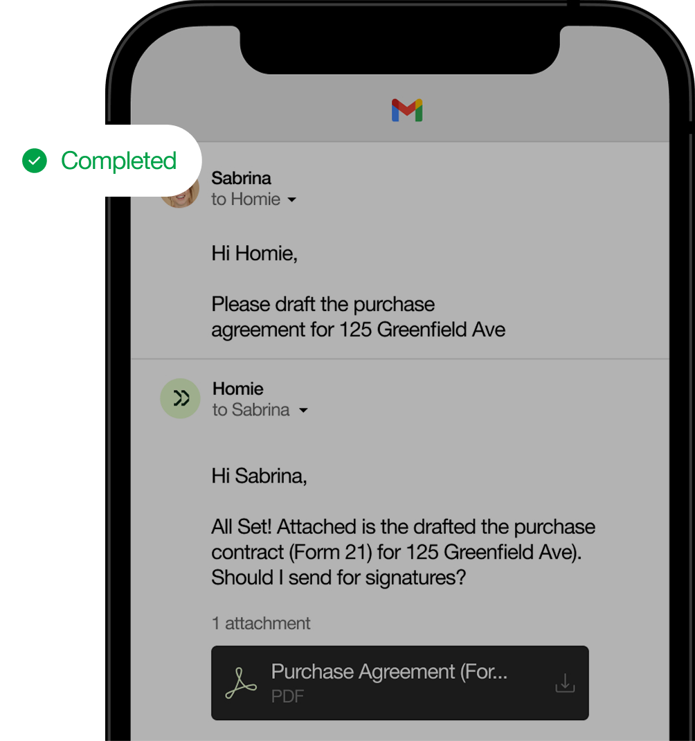 Floating Homie App Demo on an iPhone 12 mini