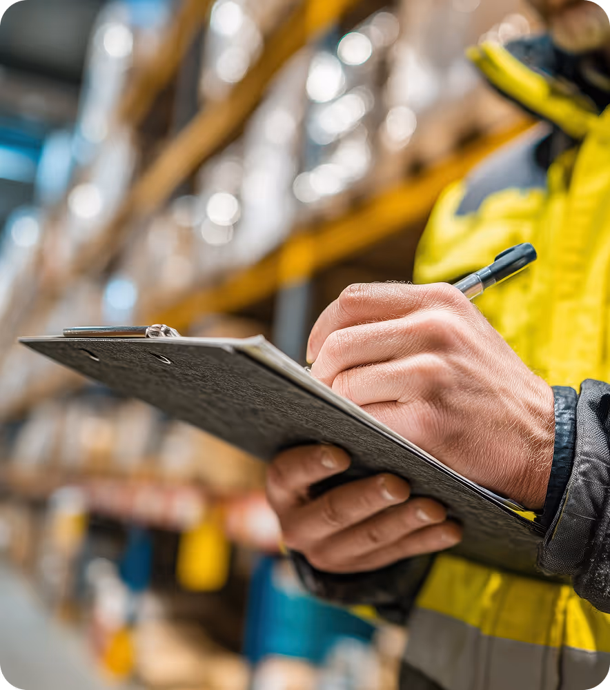 agent tenant un bloc note