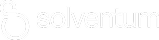 Solventum Logo in weißer Gestaltung ohne Hintergrund