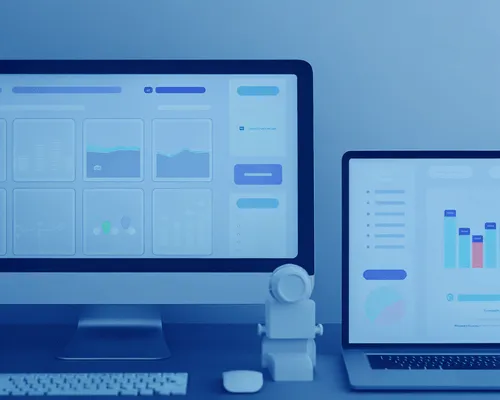 An illustration of project management software