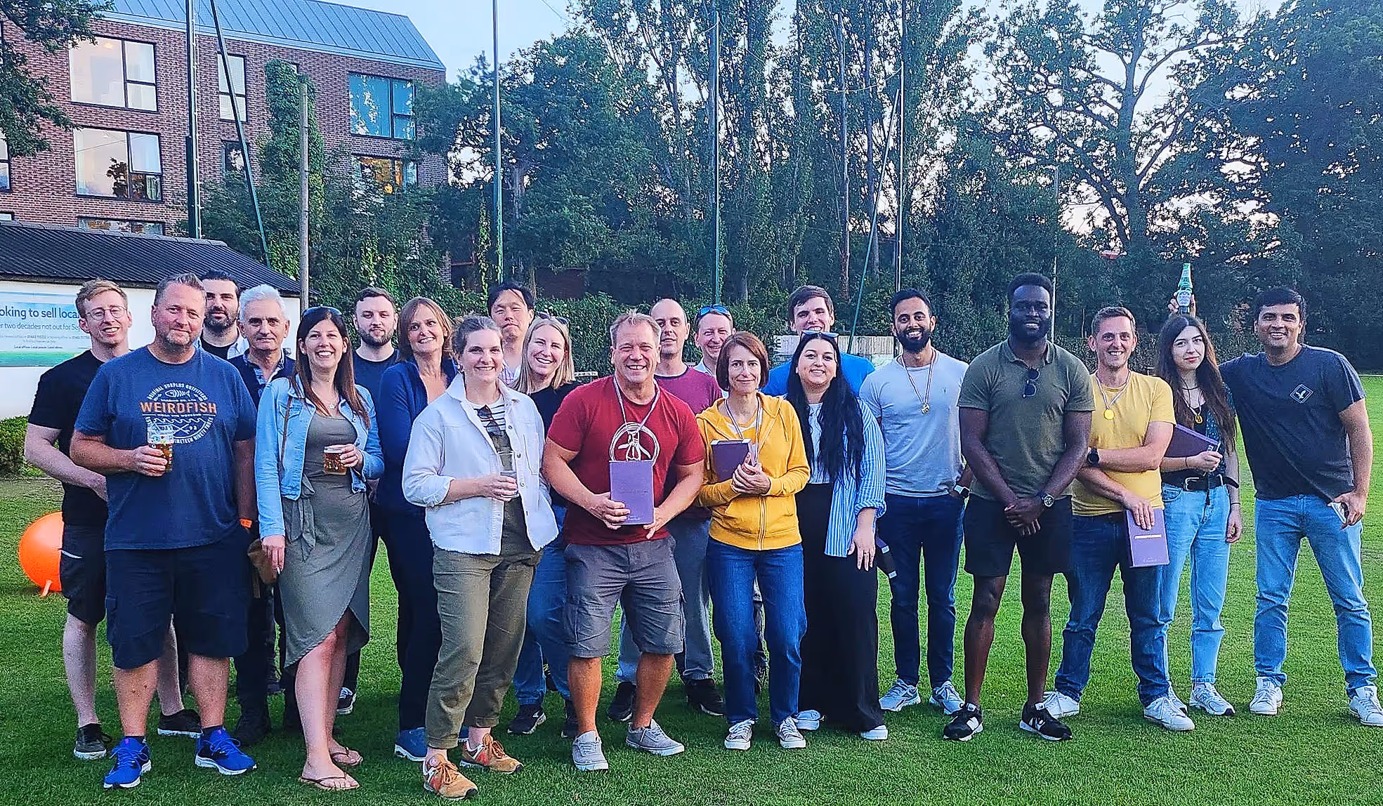 Bauer Media Outdoor team at an internal event