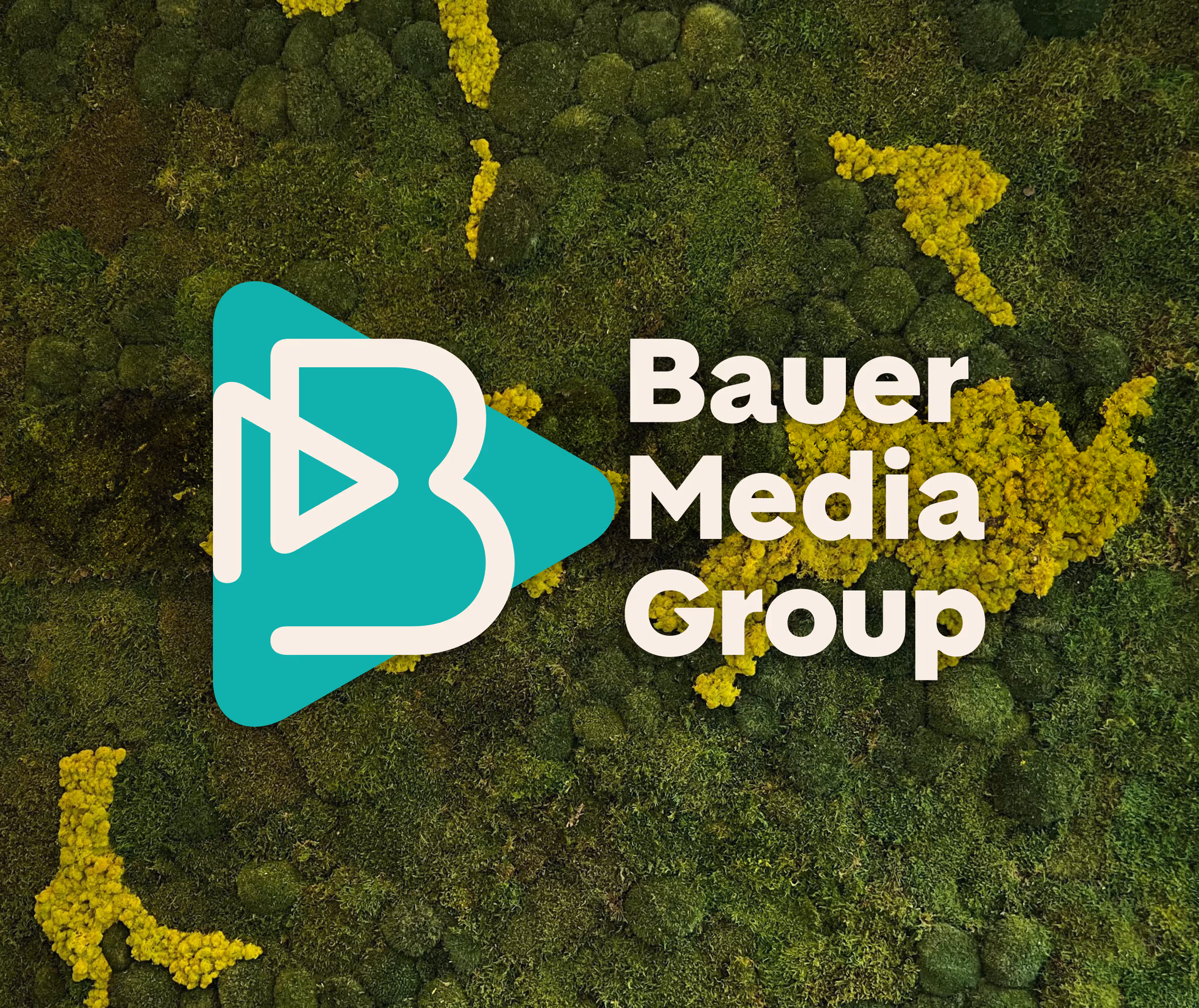 Bauer Media Outdoor's Living Wall located in their Golden Square HQ