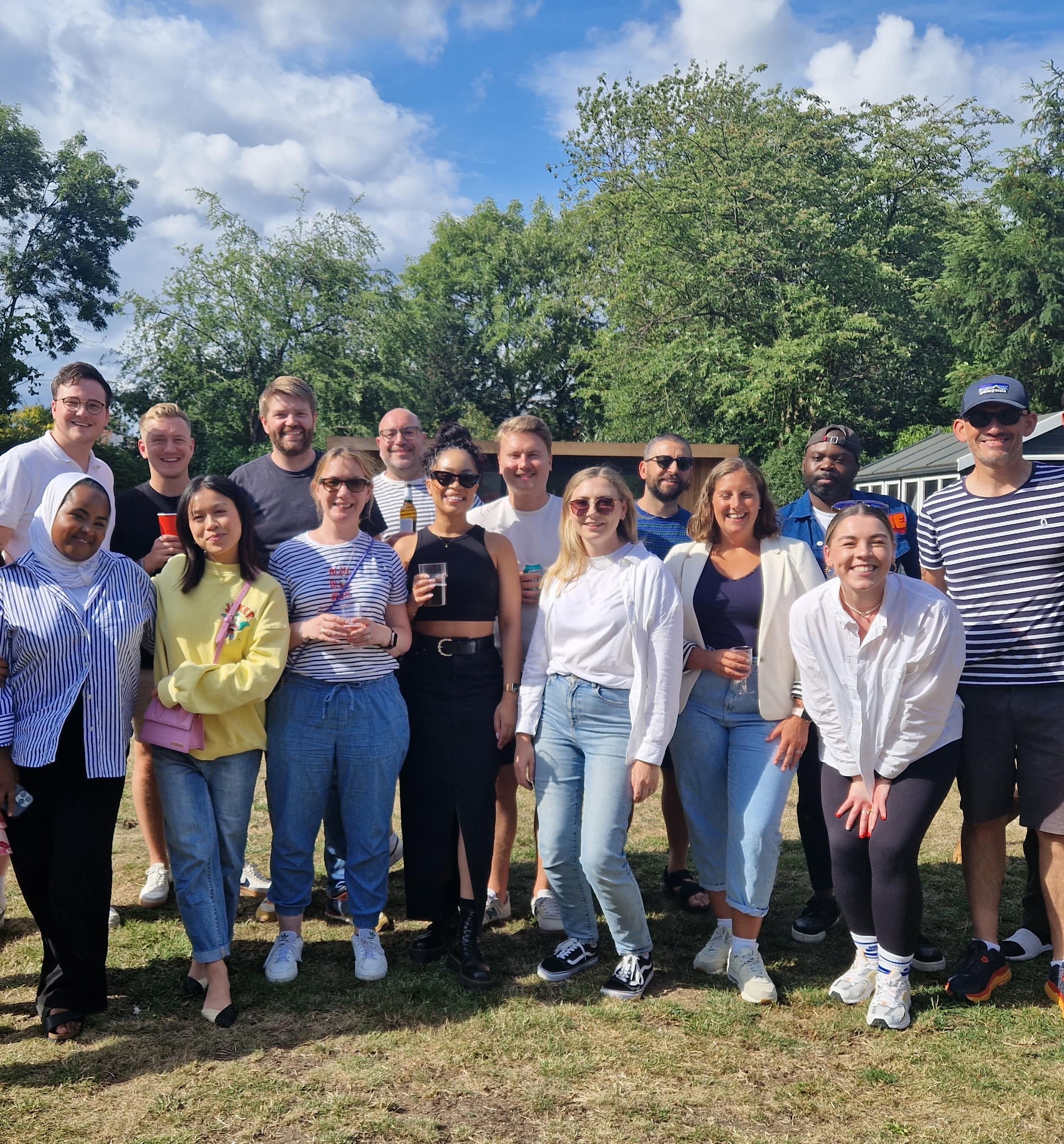 Bauer Media Outdoor team at a social event