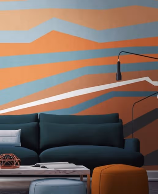 70s style wallpaper.