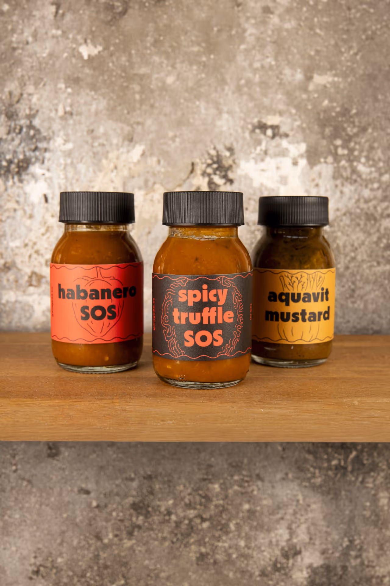 Distillery sauce set