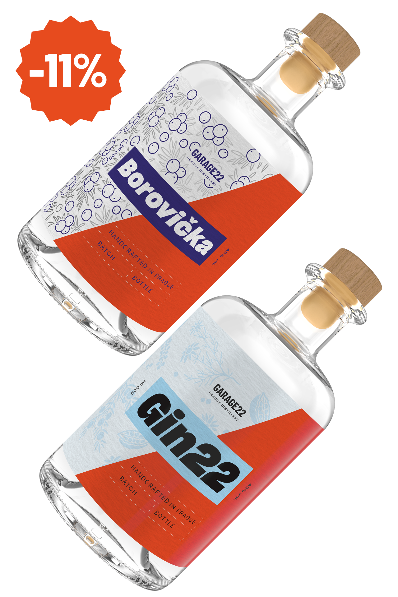 Borovička + Gin22