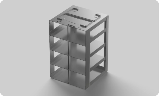 Cryo canes for LN2 vial storage
