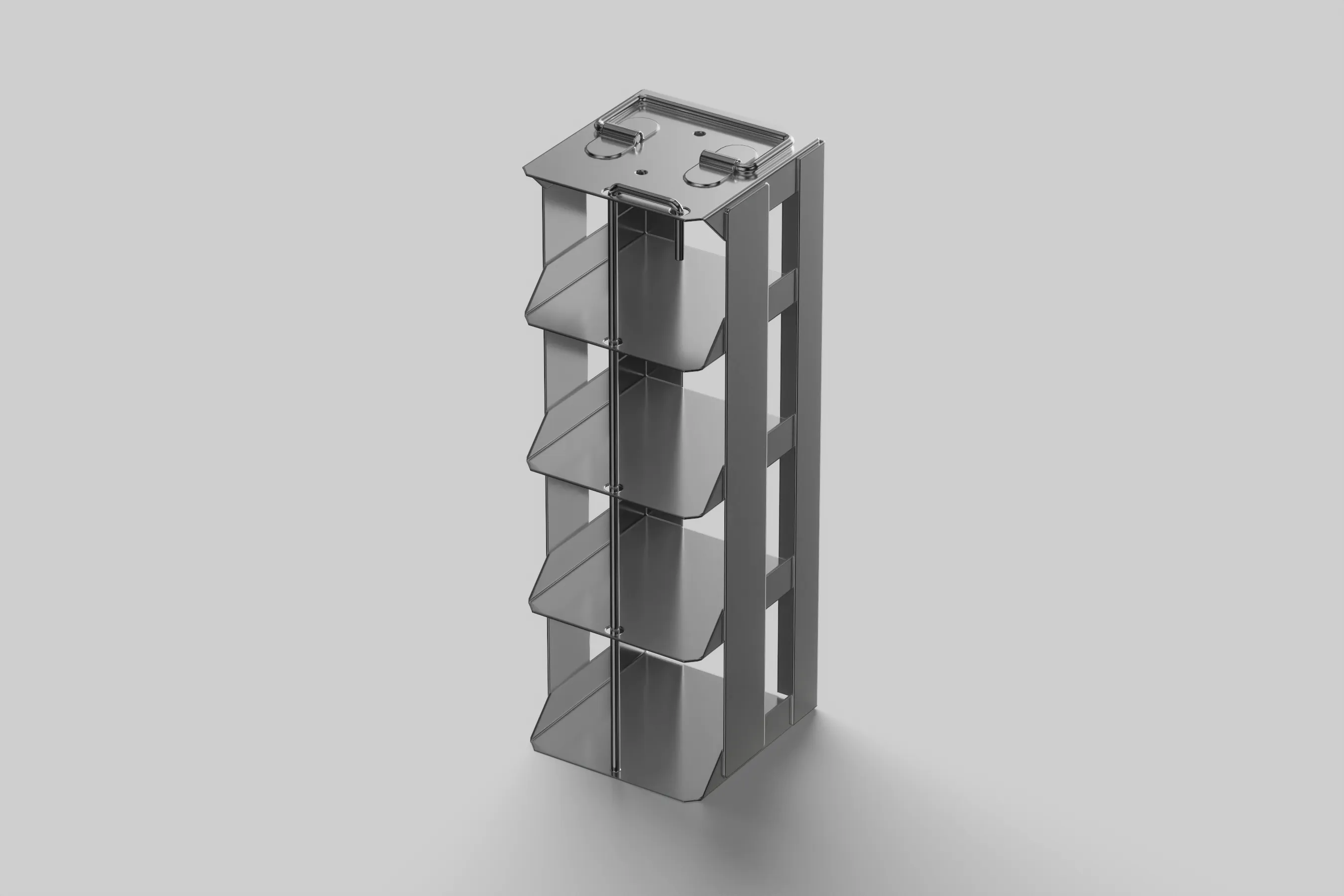 Vertical Freezer Racks for Secure Lab Storage