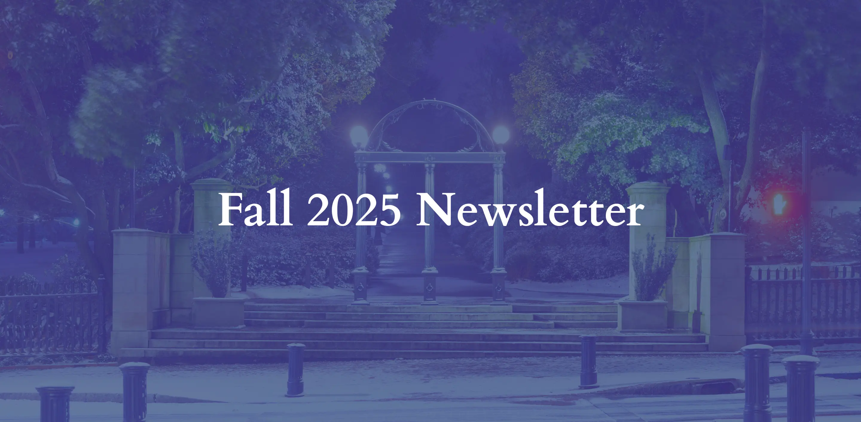 Fall 2025 Newsletter