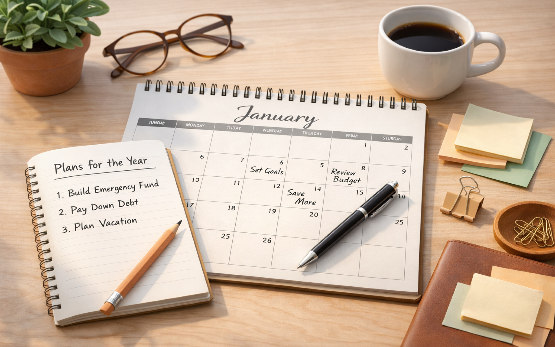 How to Set Financial Goals for the New Year: A Step-By-Step Guide