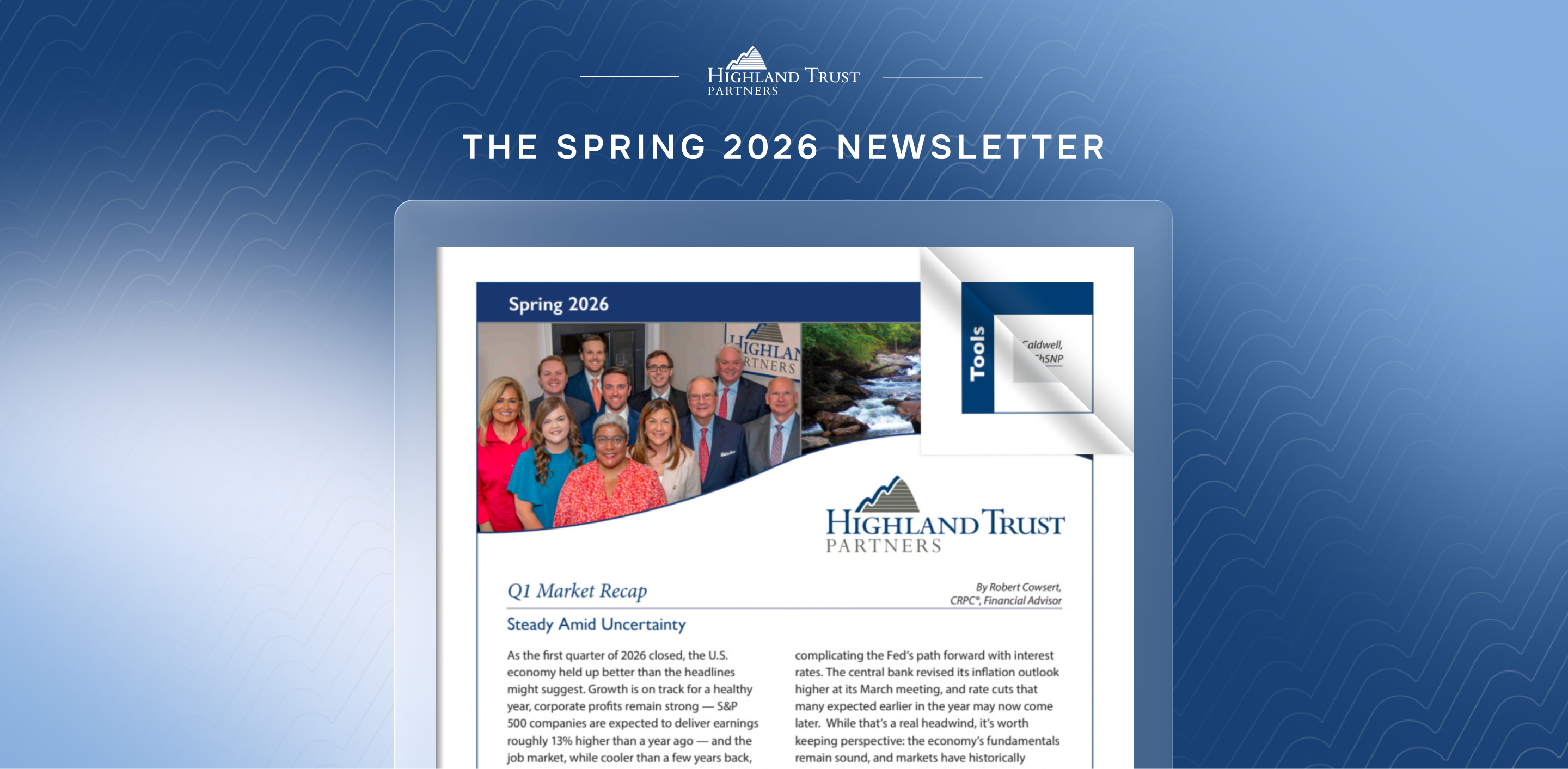Spring 2026 Newsletter