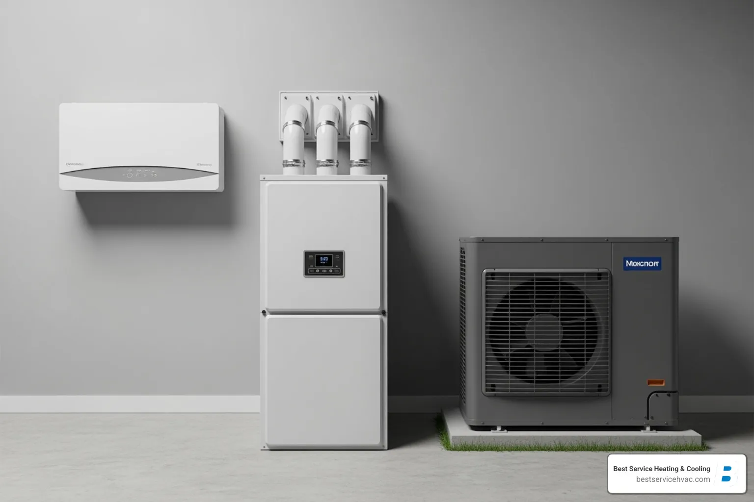 HVAC units including furnace, heat pump, and mini-split - bexley hvac system replacement