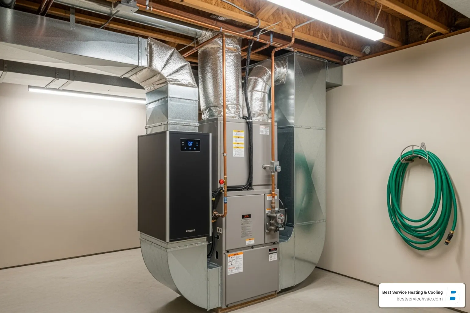 Clean HVAC system with an integrated air purifier unit - columbus whole house air purifier