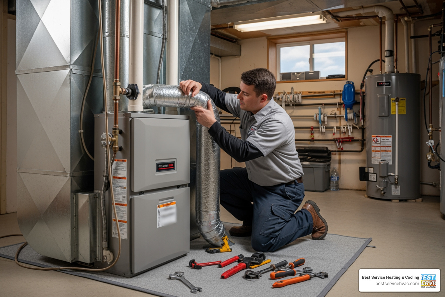 infographic showing the benefits of professional furnace installation including improved energy efficiency, consistent home comfort, extended equipment lifespan, valid manufacturer warranty, proper sizing and load calculation, safe gas and electrical connections, and peace of mind with certified technicians - best furnace installation in columbus, oh infographic showing the benefits of professional furnace installation including improved energy efficiency, consistent home comfort, extended equipment lifespan, valid manufacturer warranty, proper sizing and load calculation, safe gas and electrical connections, and peace of mind with certified technicians - best furnace installation in columbus, oh