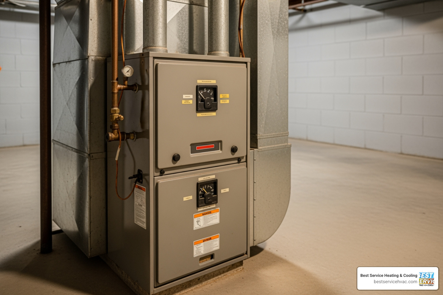 Infographic explaining the signs that you need a new heating system - affordable heating installation in dublin, oh