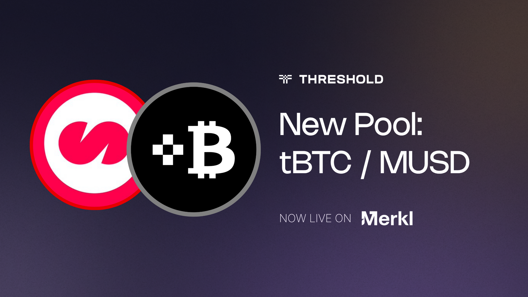 tBTC MUSD Pool now live on Merkl