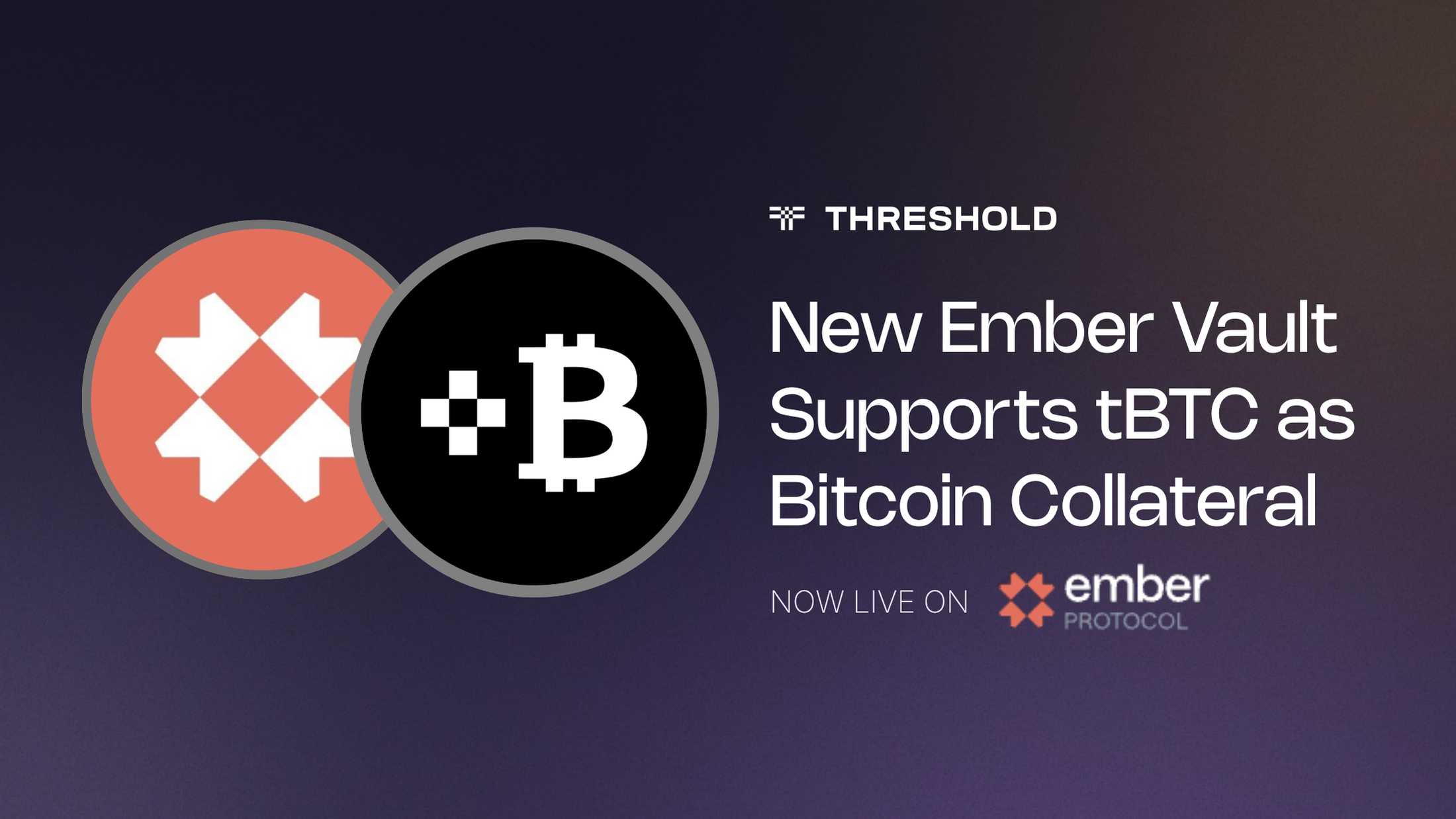 Threshold Bitcoin tBTC now on Ember | Bitcoin Staking on Starknet