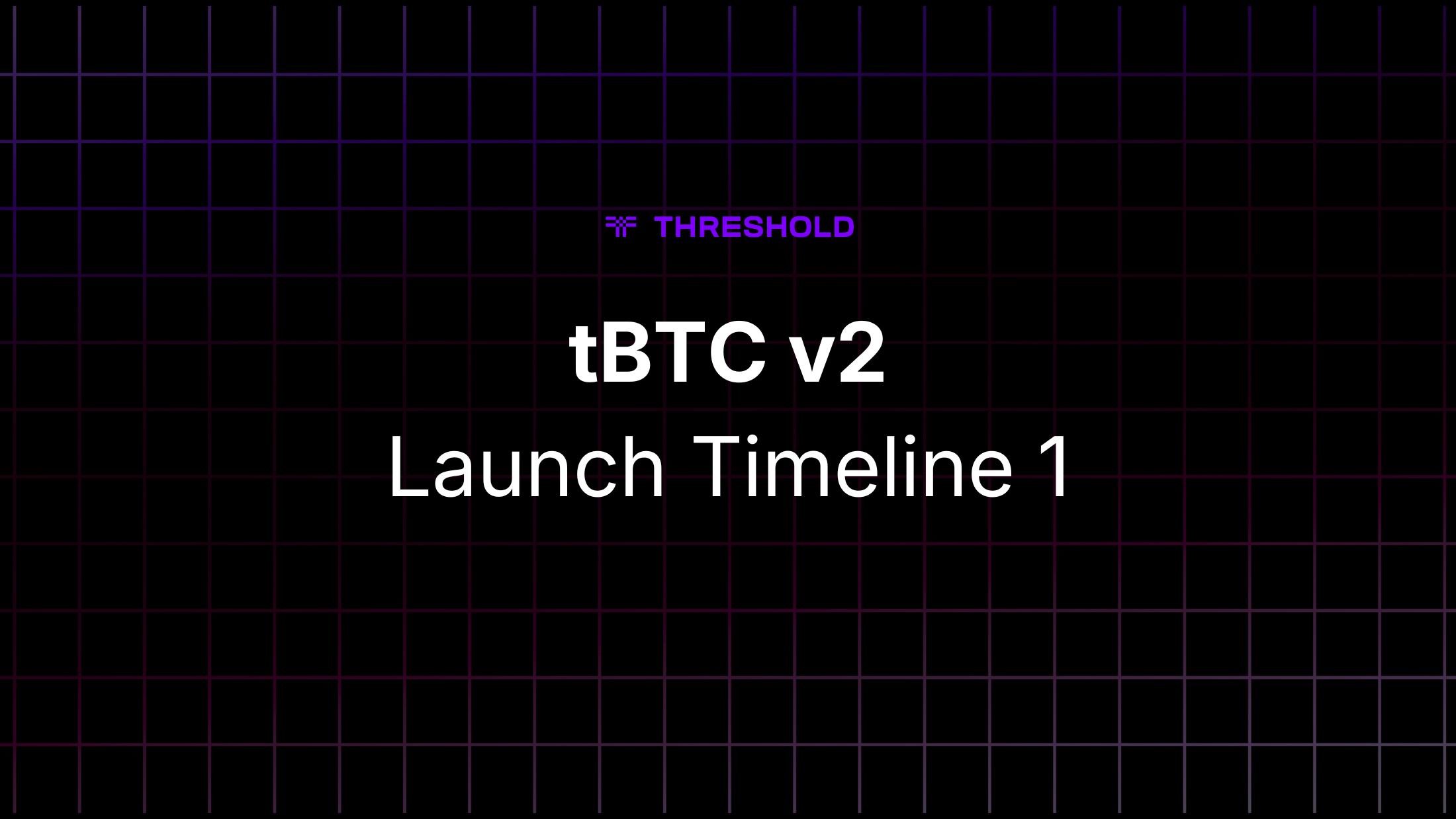 Updated tBTC v2 Timeline & Q3 OKRs