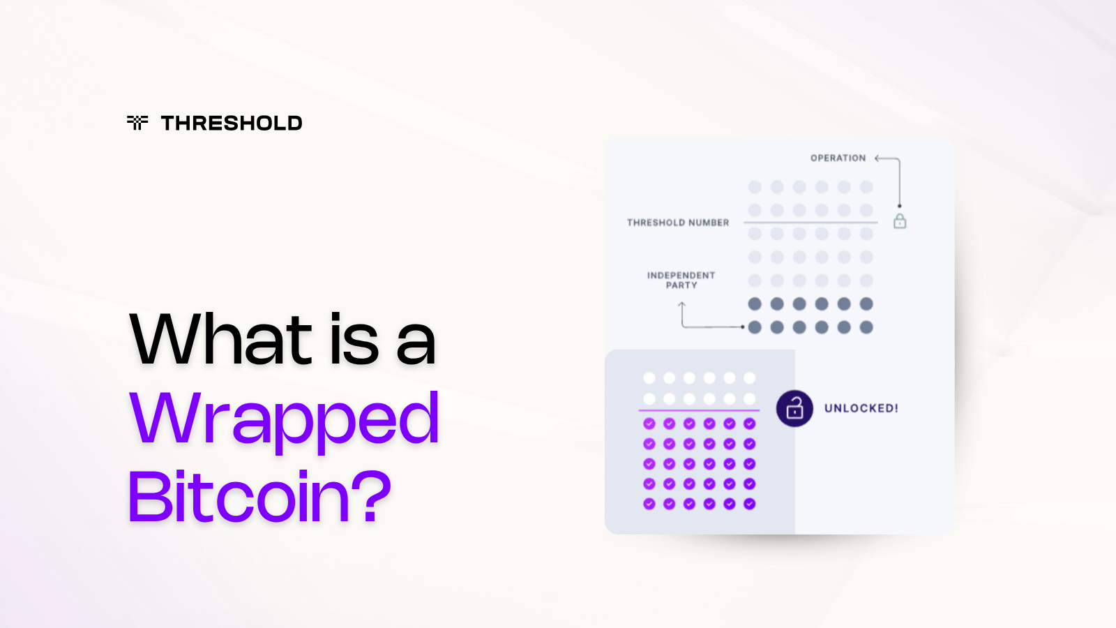 What Is a Wrapped Bitcoin? How Threshold Network Brings Bitcoin Onchain
