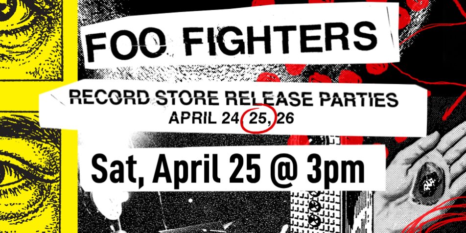 (Record Shop) Foo Fighters Listening Party