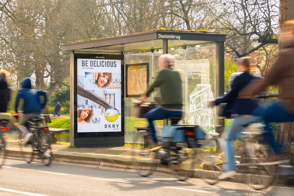 Een abri in Gouda