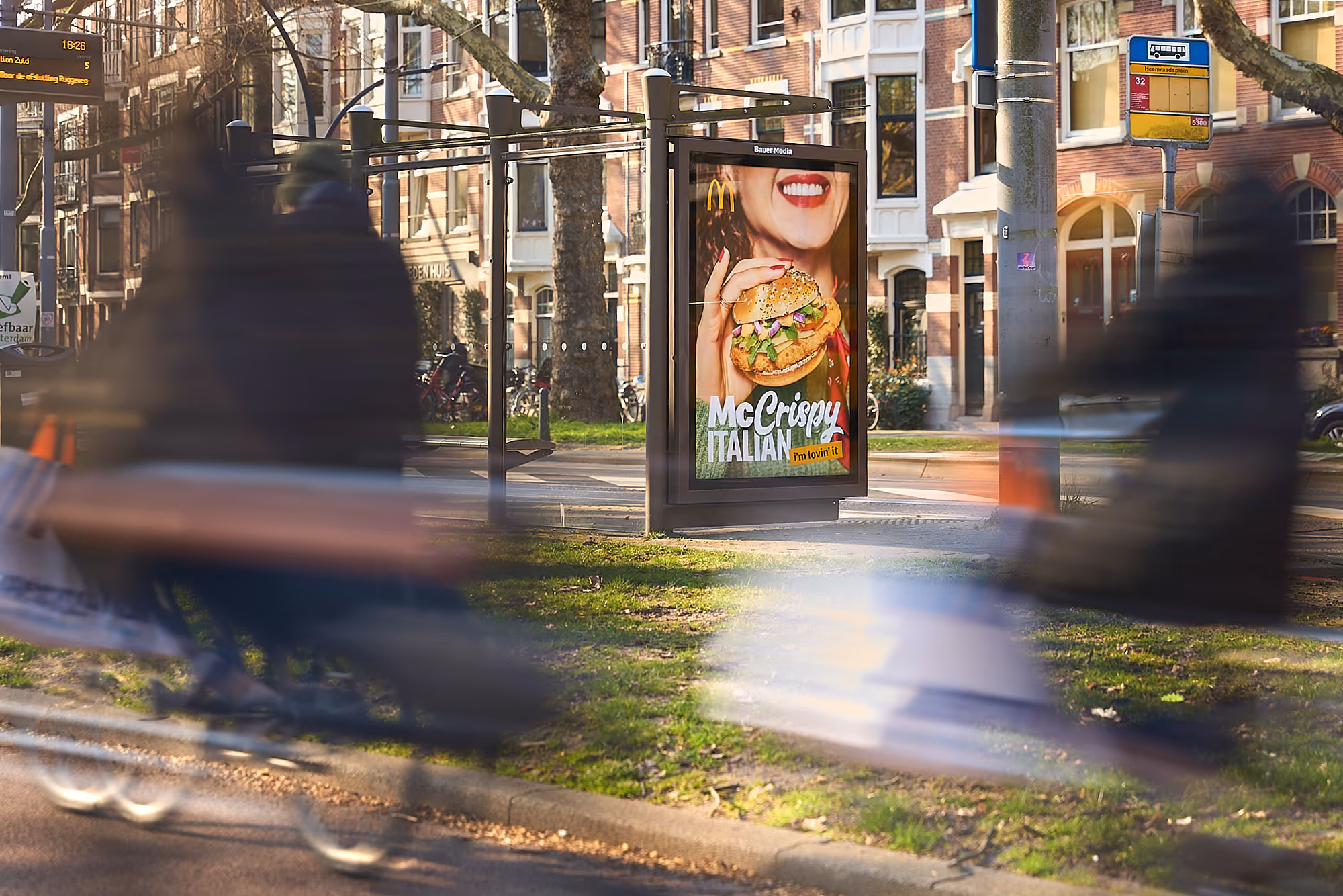 Adshel Rotterdam - McDonald Campagne