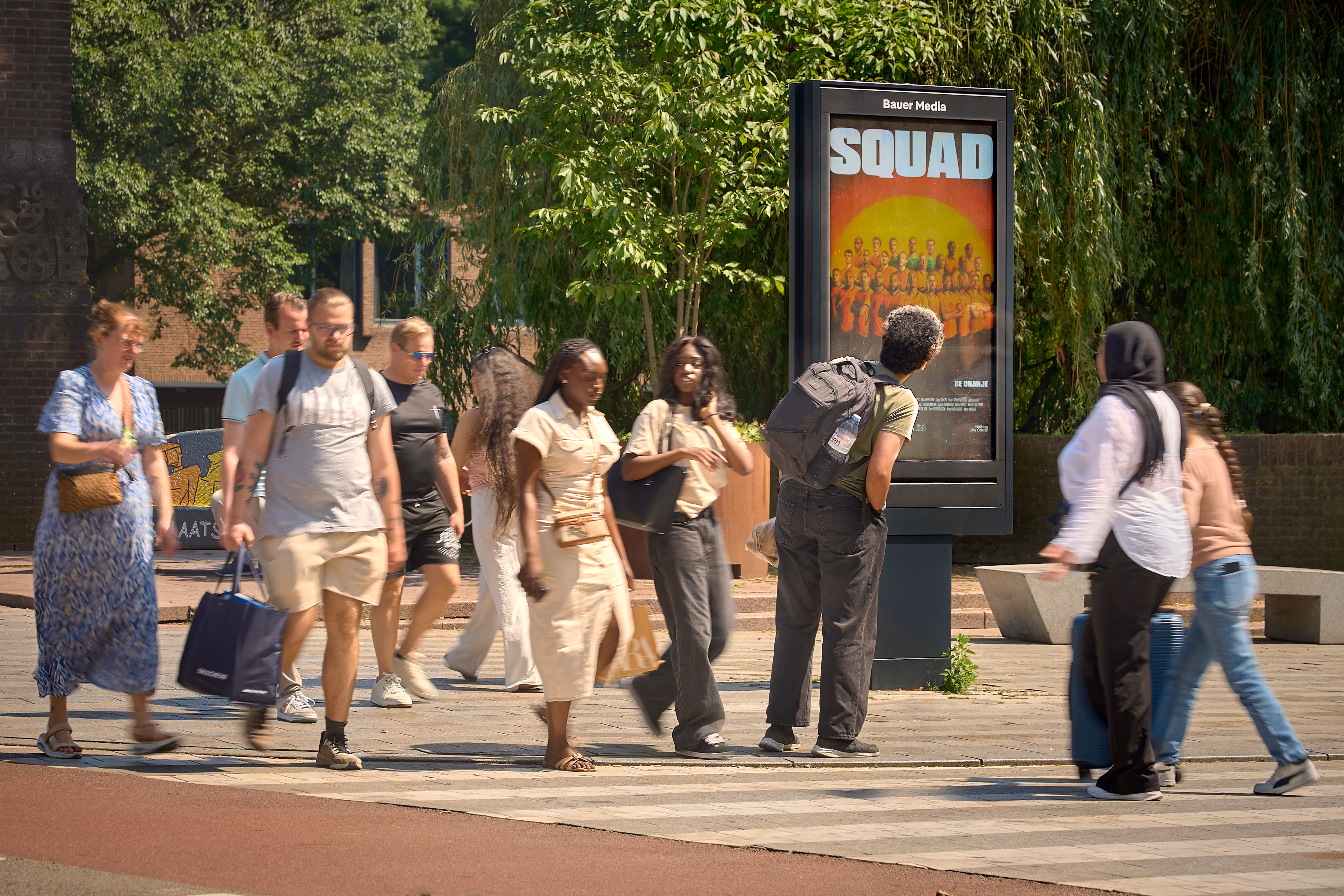 Den Bosch - KNVB campagne op City Live netwerk