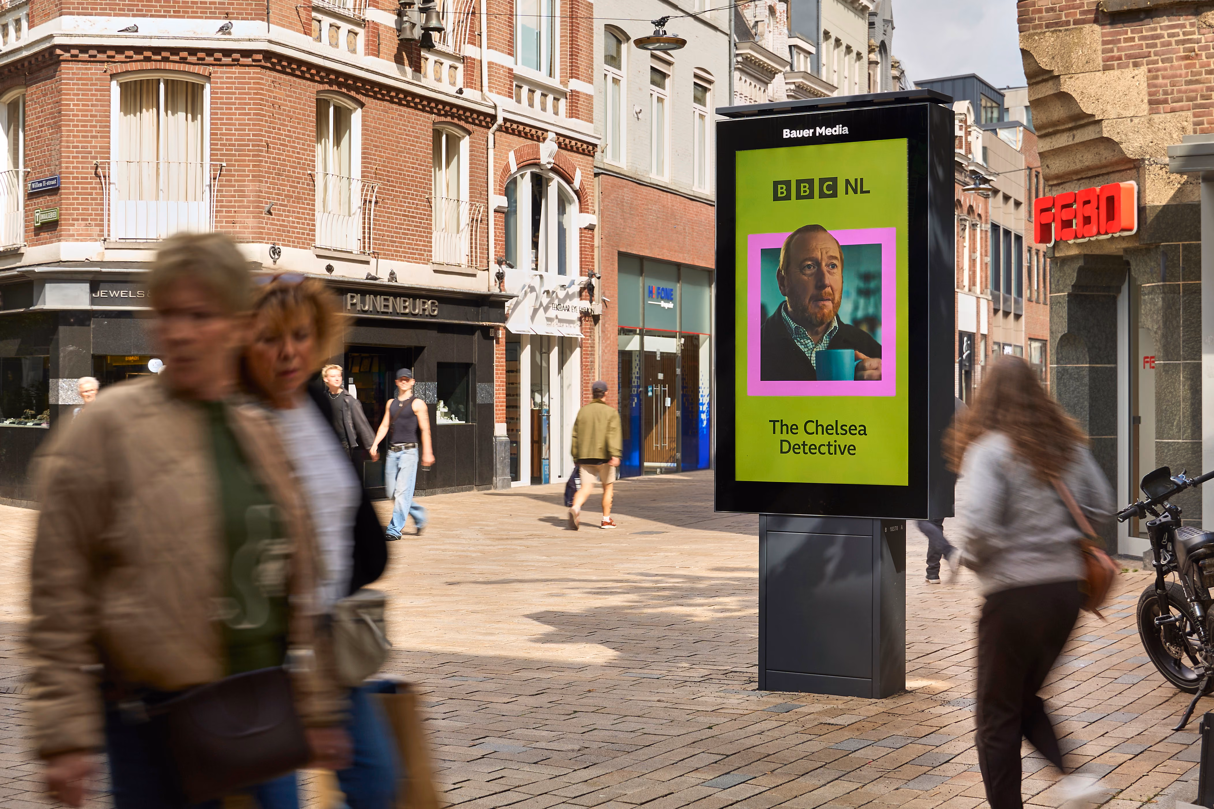 Digitale uiting in Tilburg van BBC