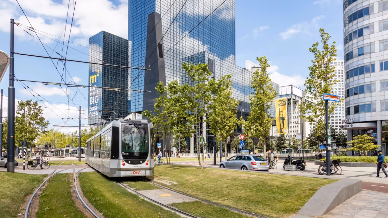 Tram in Rotterdam