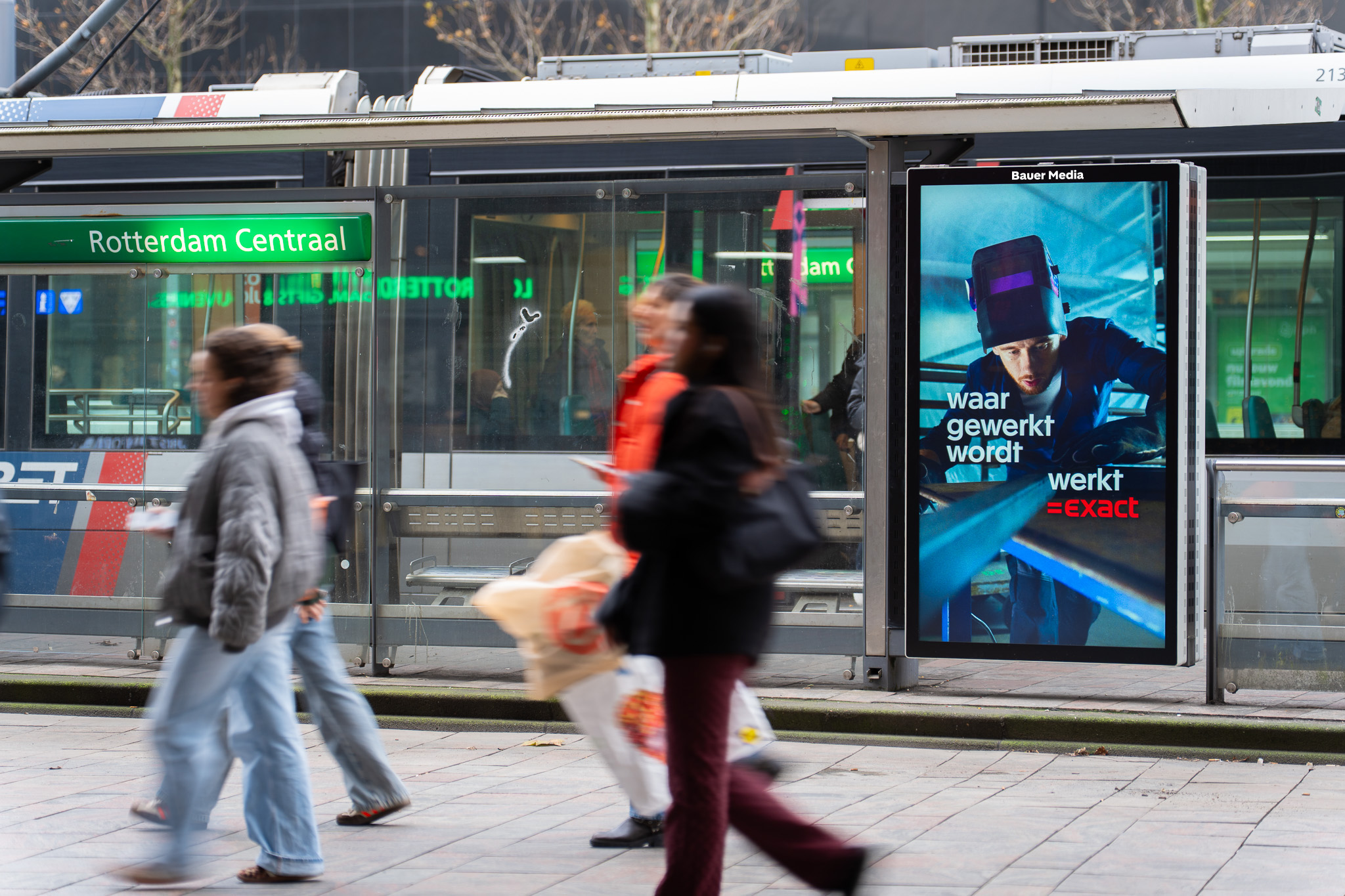 Digitaal scherm Rotterdam