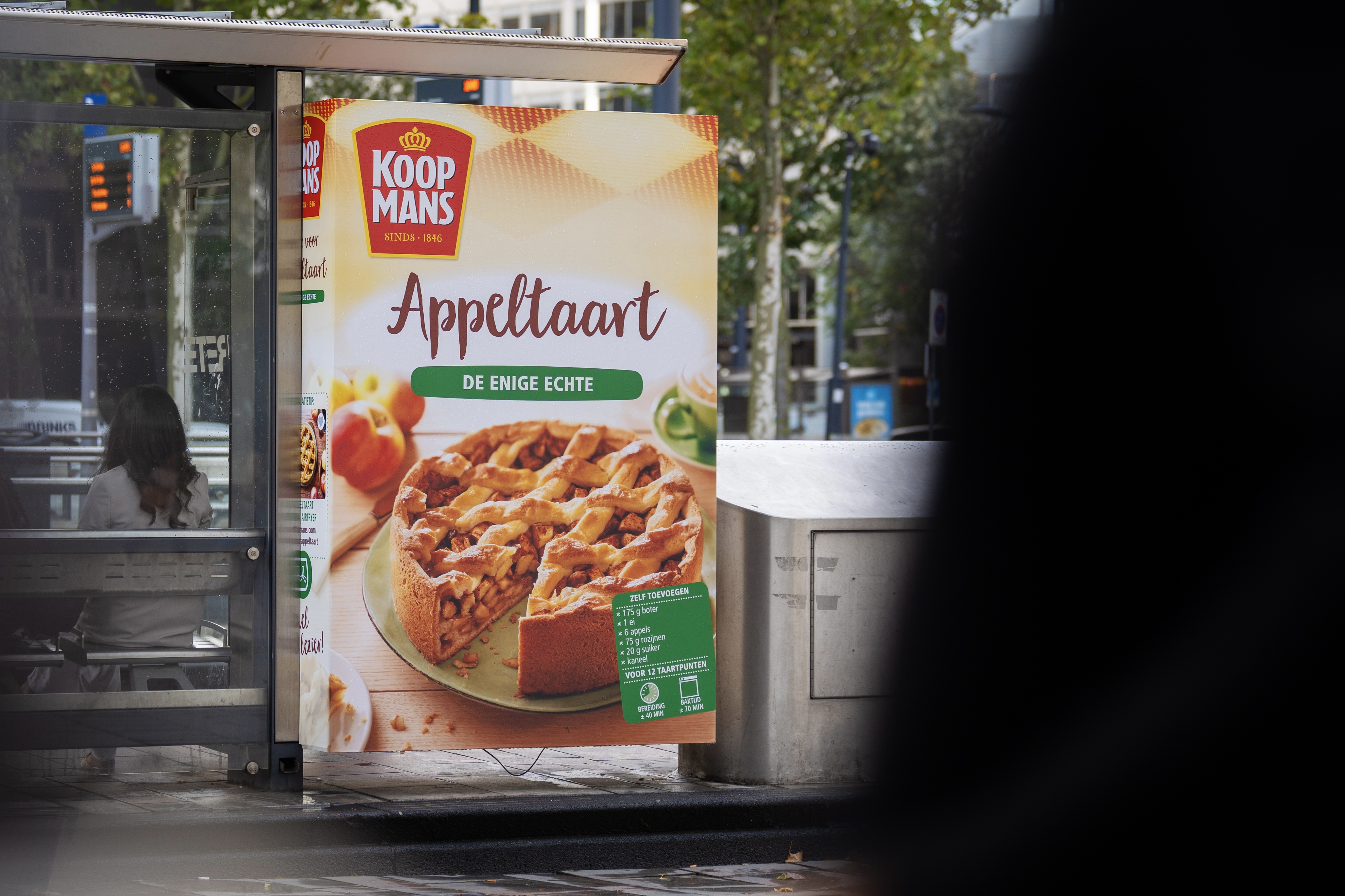 Koopmans geurende OOH-advertentie