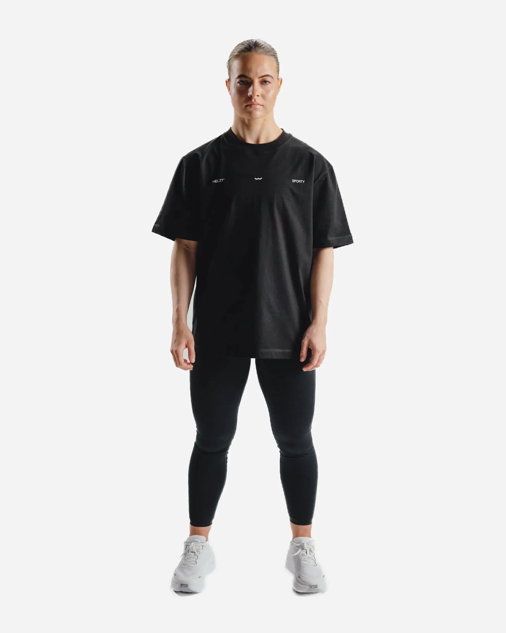 Unisex Sporty bomulls T-skjorte