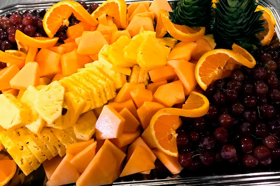 Large fruit platter