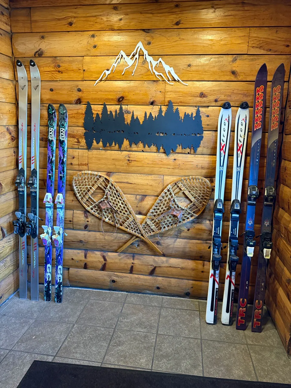 A mountain tools for skiing