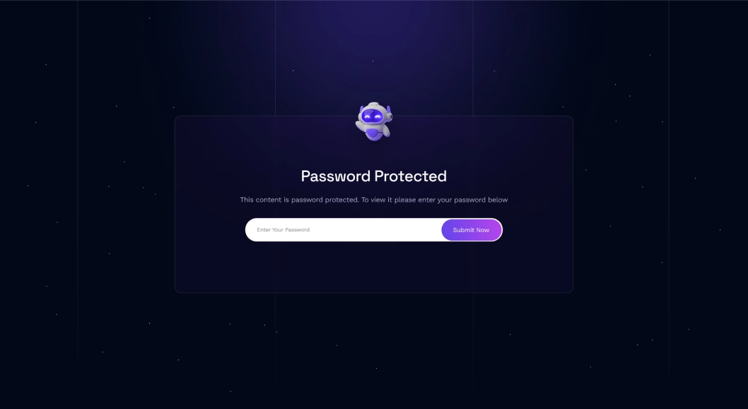 Password Protect