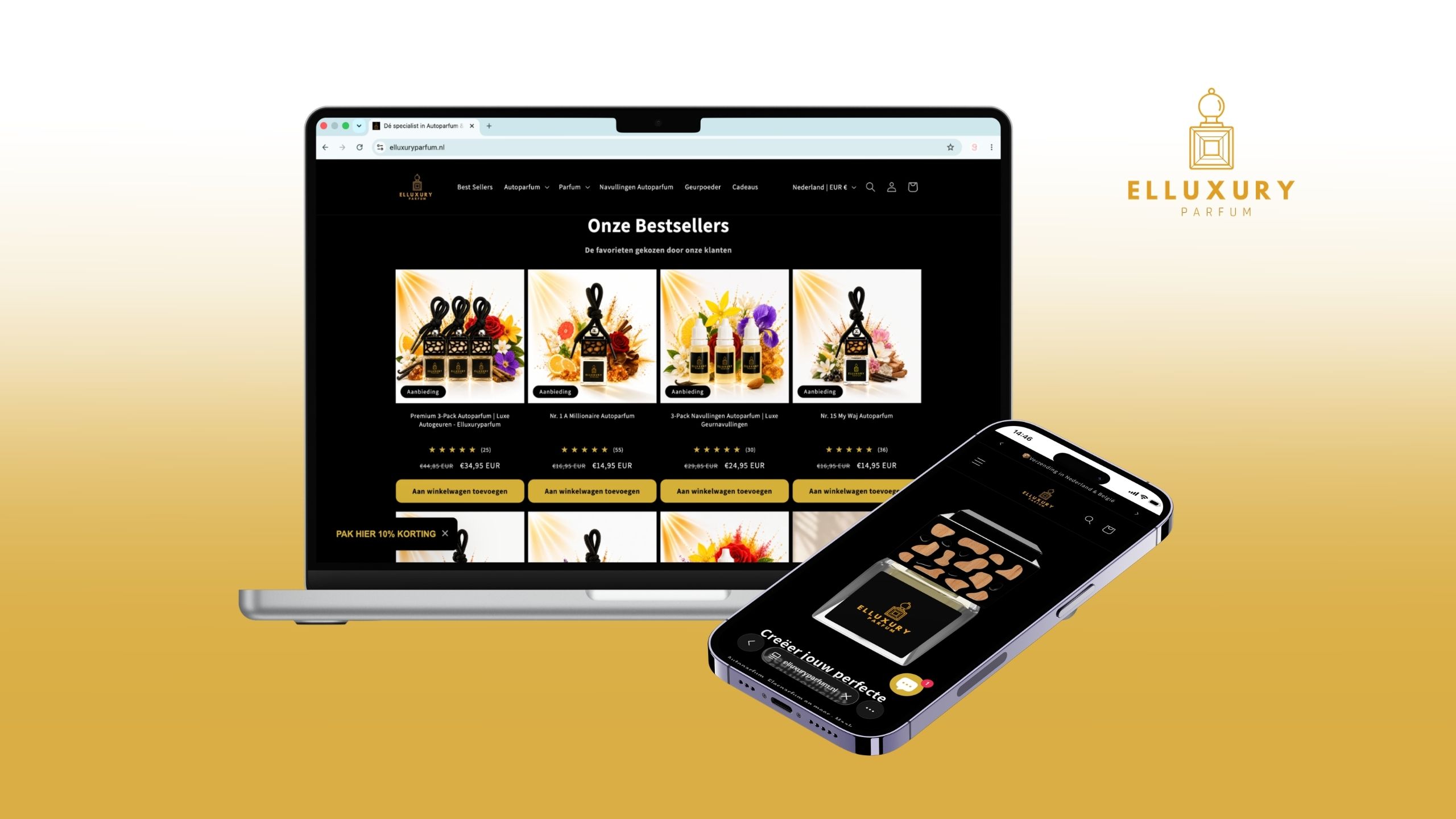 Klantcase Elluxuryparfum - Google Ads, SEO en marketingstrategie