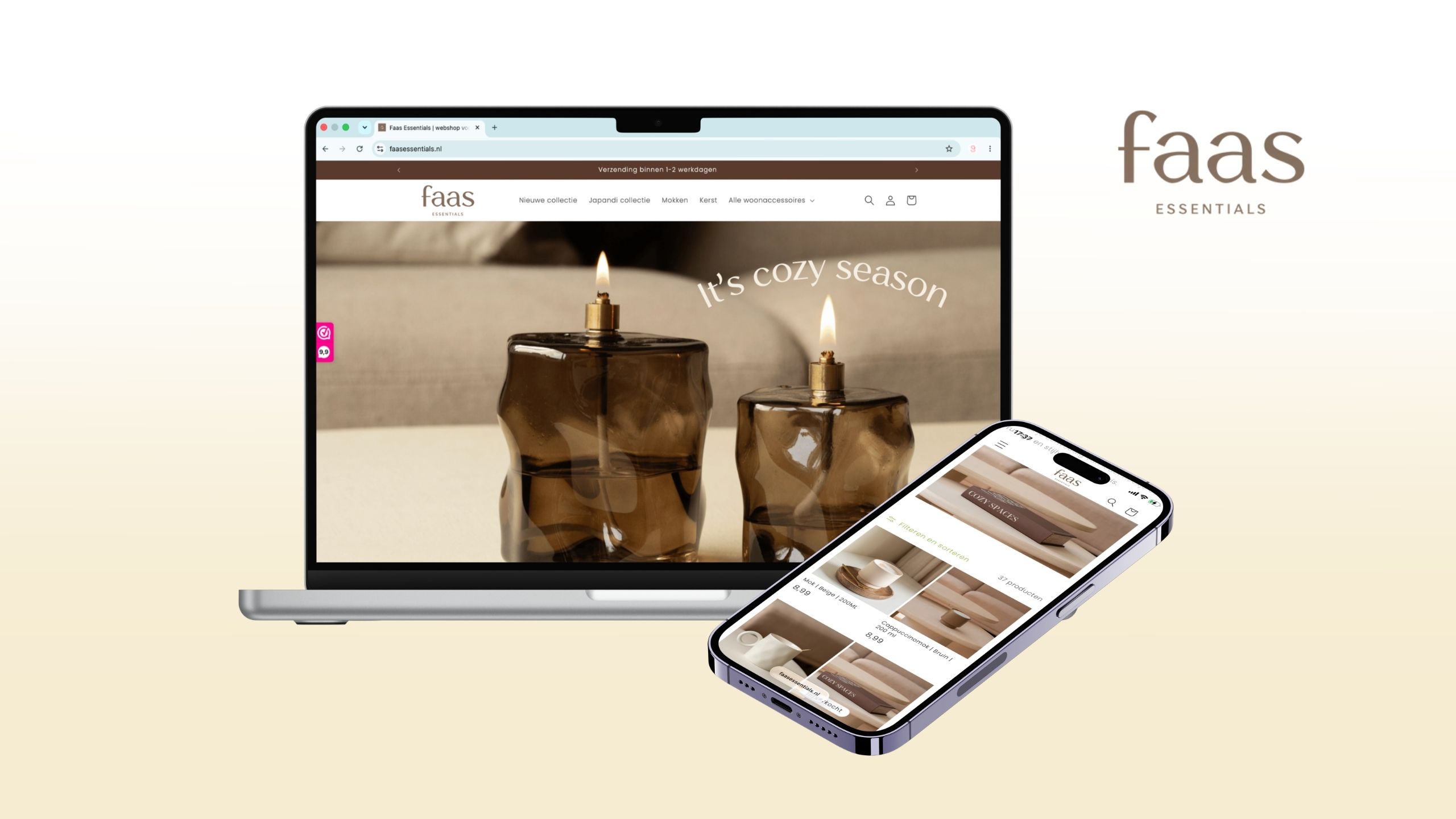 Klantcase Faas Essentials - Google Ads, SEO, optimalisatie en marketingadvies